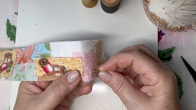 Медитативная вышивка. Релакс. #медленношить #медленныестежки