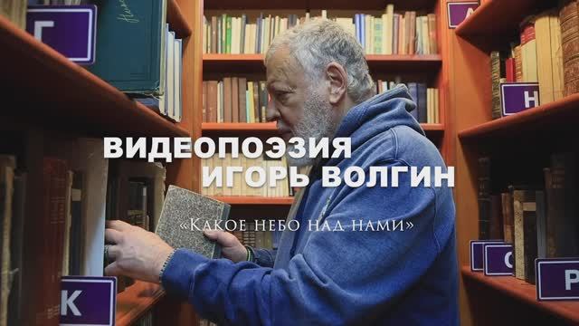 Видеопоэзия. Игорь Волгин «Какое небо над нами»