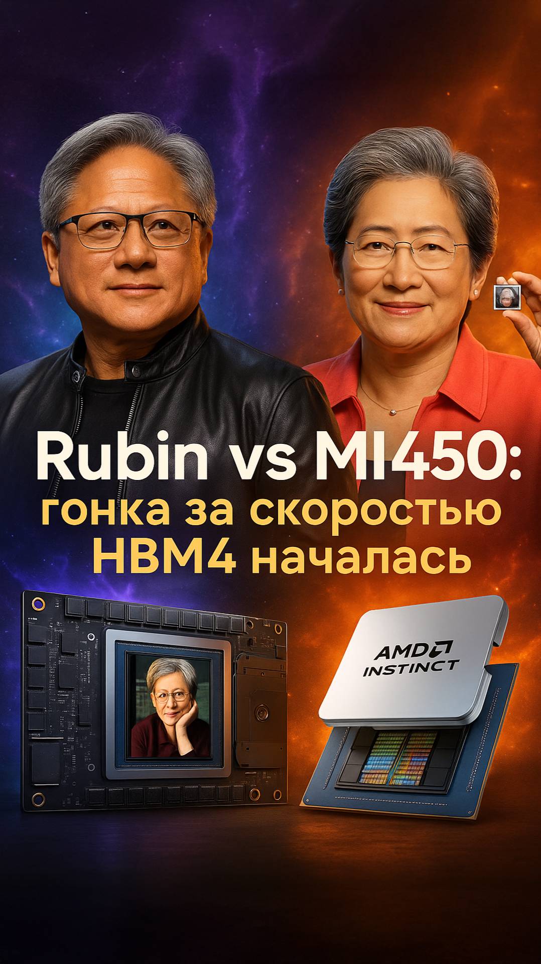 Гонка ускорителей: запрос NVIDIA на быстрый HBM4 и ответ рынка