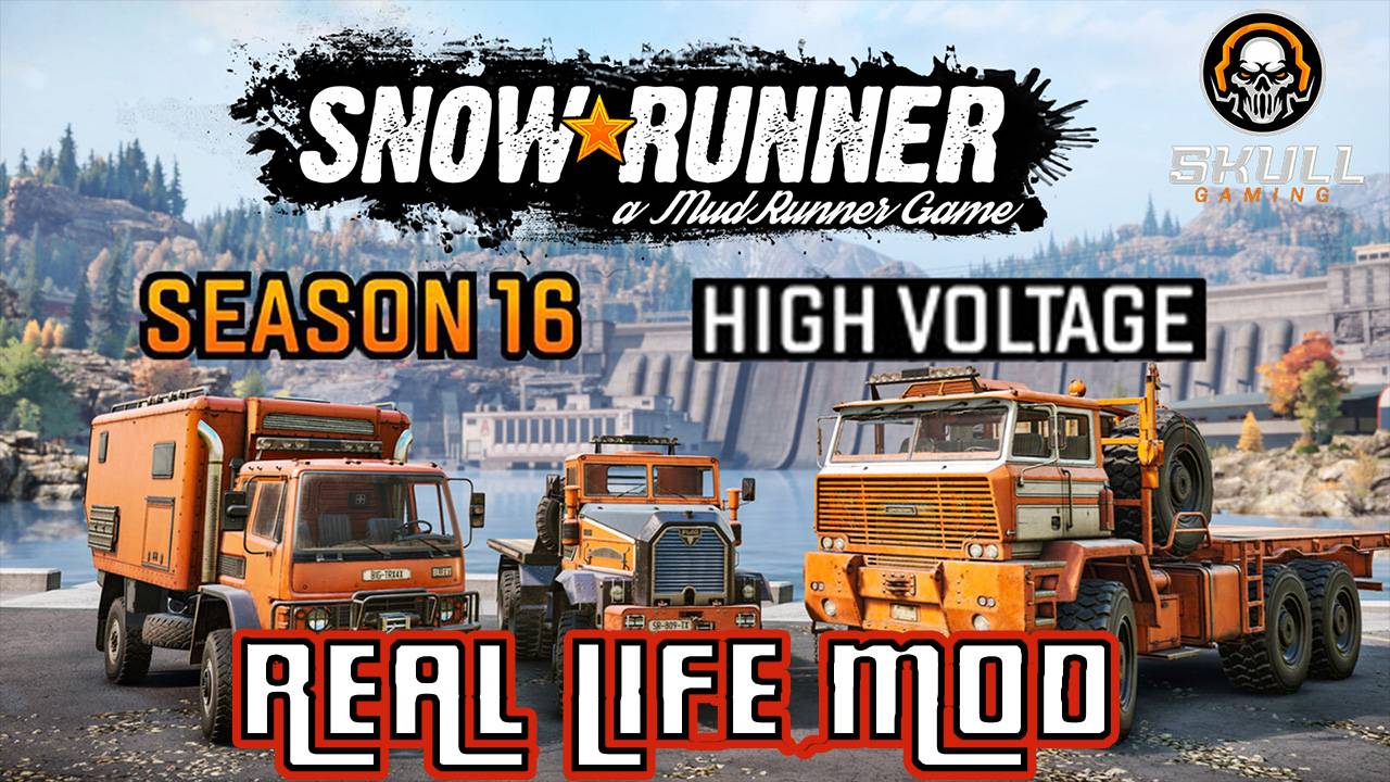 SNOWRUNNER NEW MAP 16 СЕЗОН /Real Life Mod/ ч.11 !!!! STREAM!!!! #snowrunner