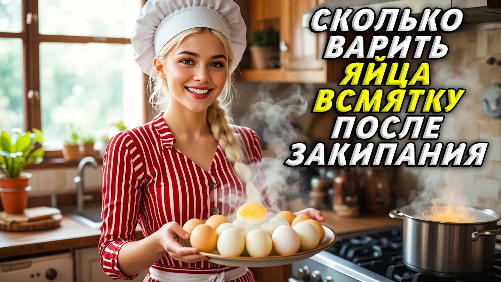 Сколько варят яйца всмятку после закипания воды