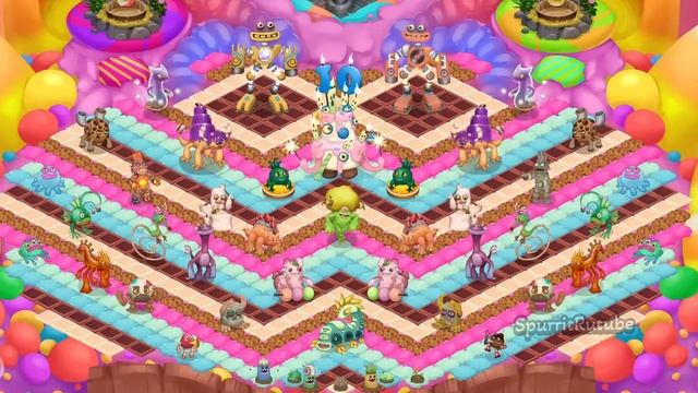ОСТРОВ КОНФЕТ - ПОЛНАЯ ПЕСНЯ МОИ ПОЮЩИЕ МОНСТРЫ Полная версия песни CANDY ISLAND MSM TLL!