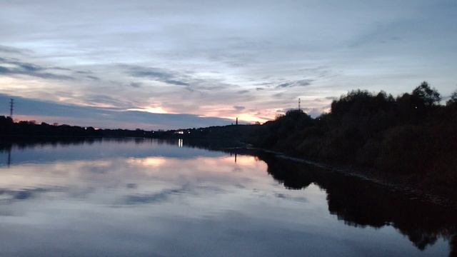 видео при свете луны. вечер. ( 2 октября)