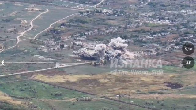 💣💥☠⚡Уничтожение ПВД 156 омбр ВСУ четырьмя ФАБ-250 с УМПК в н.п. Октябрьское