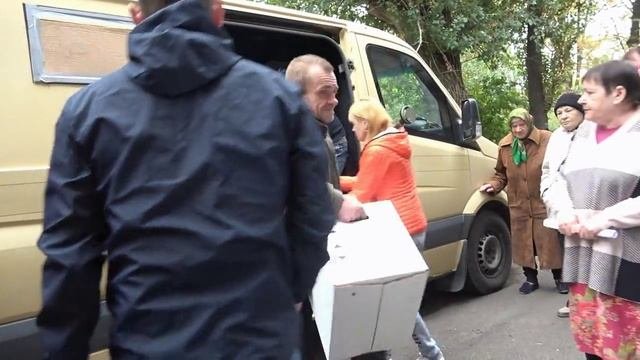 Донецк. Помощь жителям Путиловки