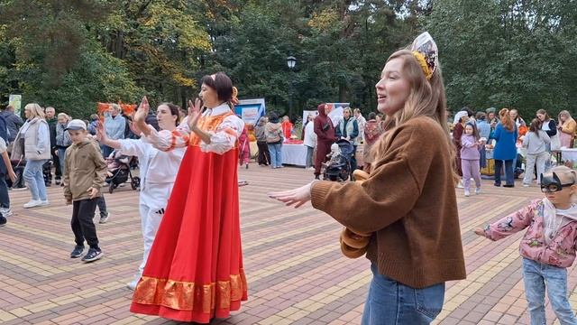 День города Красногорск-праздник на Ивановских прудах.Побывали на фестивали