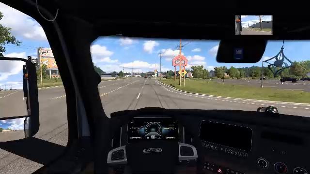 American Truck Simulator. Пробую TSGPS Server на смартфоне