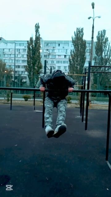 Выход СИЛОЙ на 2 руки.( БРУСЬЯ)
