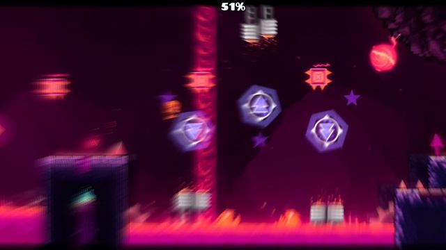 Прохождение сложного уровня Funk Robot в Geometry dash