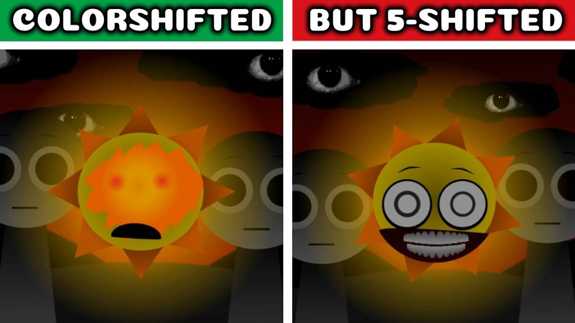🎨 COLORSHIFTED: ORIGINAL Vs 5-SHIFTED! 💥 КАКАЯ СТОРОНА ПОБЕДИЛА?