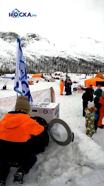 Соревнования по развешиванию белья