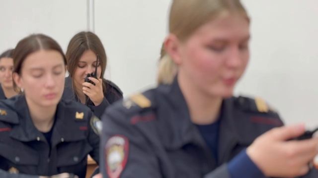 Курсанты IV курса представляют стихотворение 