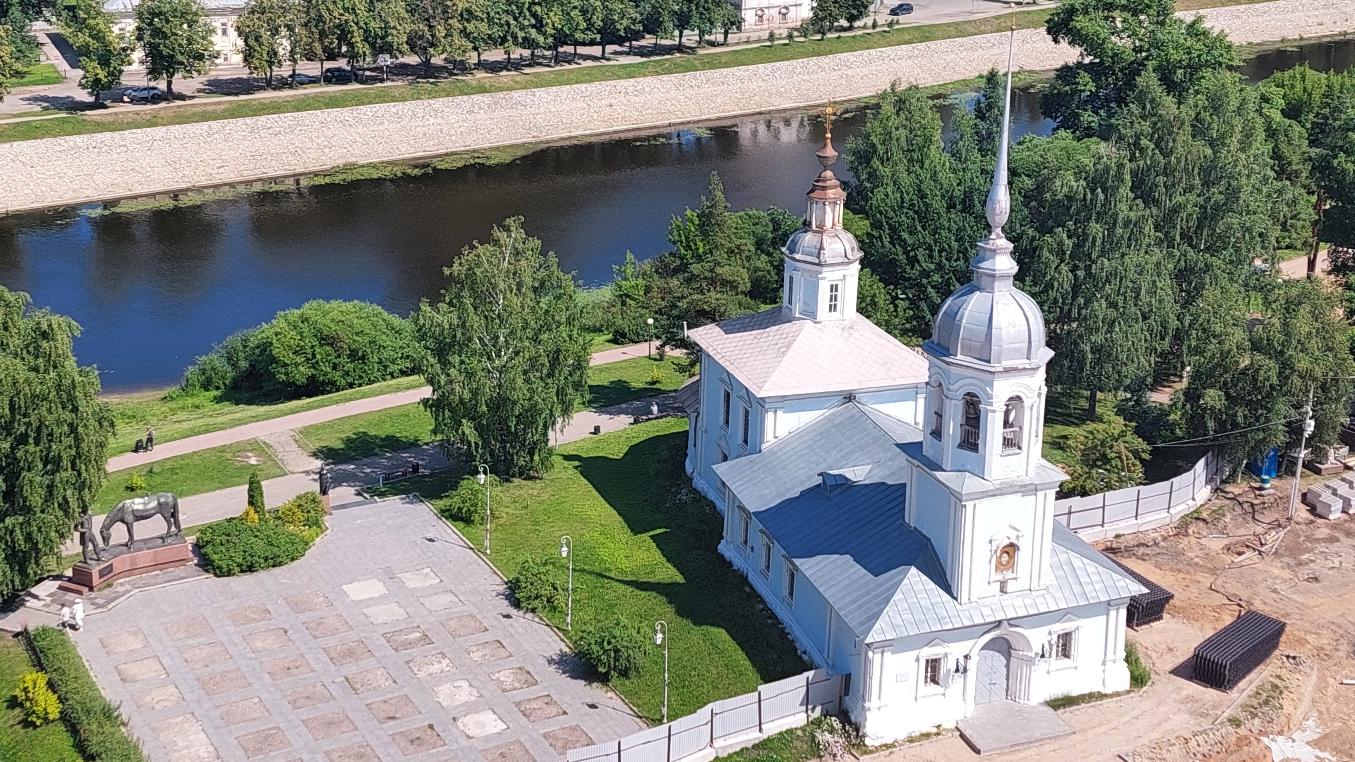 Вологда, смотровая площадка на колокольне Софийского собора