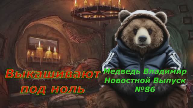 Медведь Владимир Новостной Выпуск 86 Выкашивают под ноль.