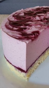 Рецепт Муссового черничного торт | Вкусно Просто Быстро | #shorts #торт #рецепты #еда #кулинария