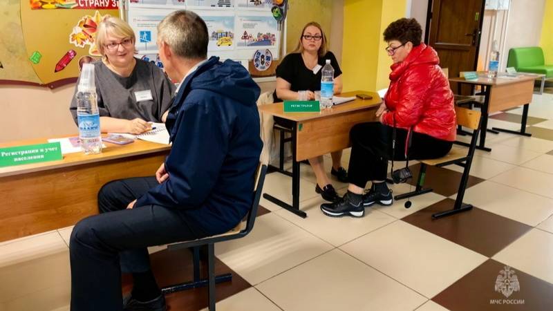 Камчатка. Развертывание сборного эвакуационного пункта