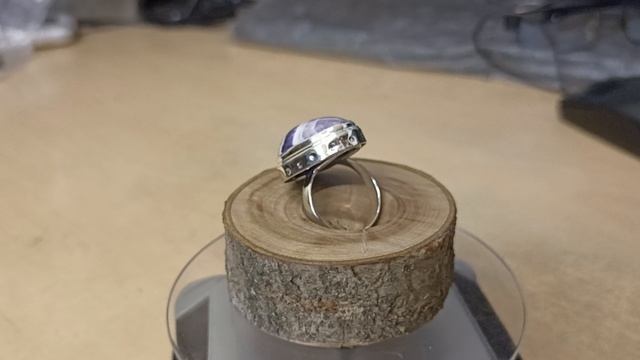 Серебряное кольцо с АМЕТИСТОМ. левин павел серебро.