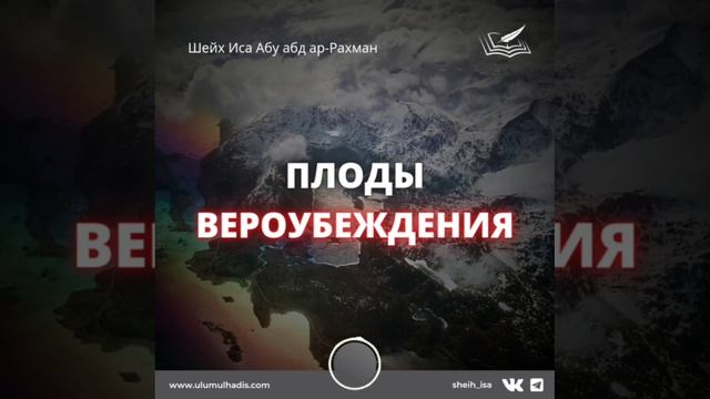 213. Плоды вероубеждения. Шейх Иса Абу абд ар-Рахман