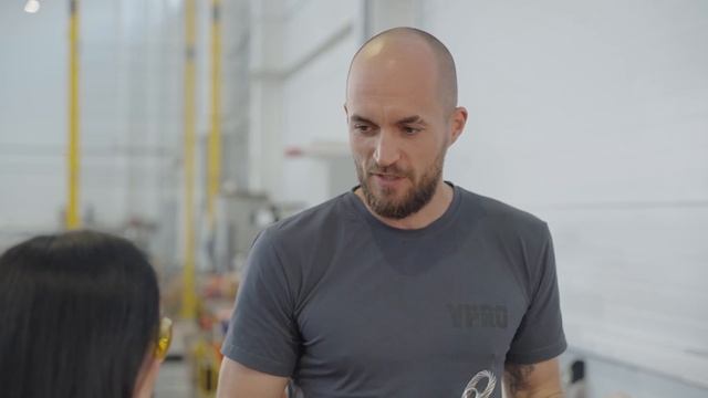 Ольга Серябкина на предприятии САМОСПАС