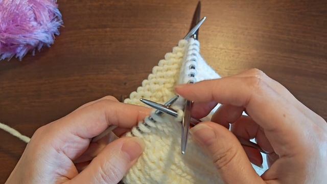 Шапка бини тёплая, белая, мягкая 🧶