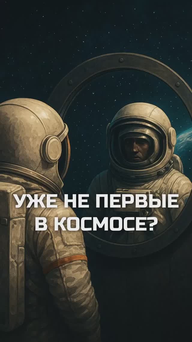 Уже не первые в космосе? #космонавтика #Гагарин