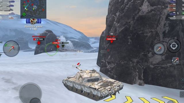 Tanks Blitz погоняем на танке.  ☺️