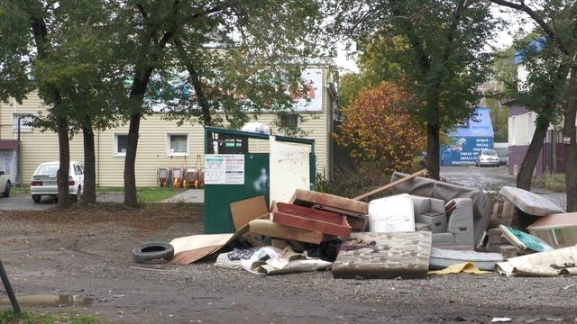 Куда девать крупногабаритный мусор