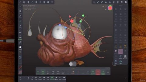 38 - Anna Create the Fins and Fishing Rod