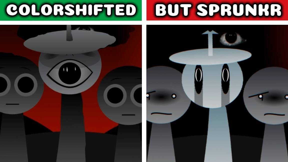 🎨 COLORSHIFTED: ORIGINAL Vs SPRUNKR! 👑 КТО ПРАВИТ?