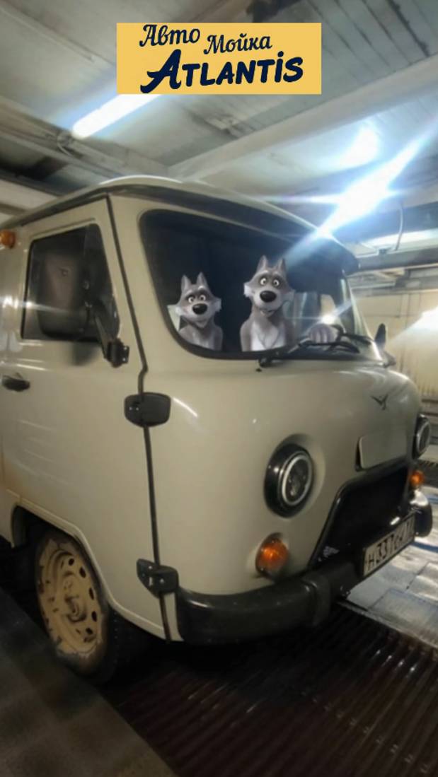 Волки из Маши и Медведя на своей Буханке едут за добычей! 🐺🧺