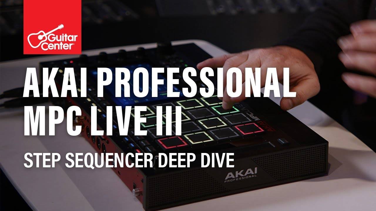 AKAI MPC Live III: Step Sequencer Deep Dive