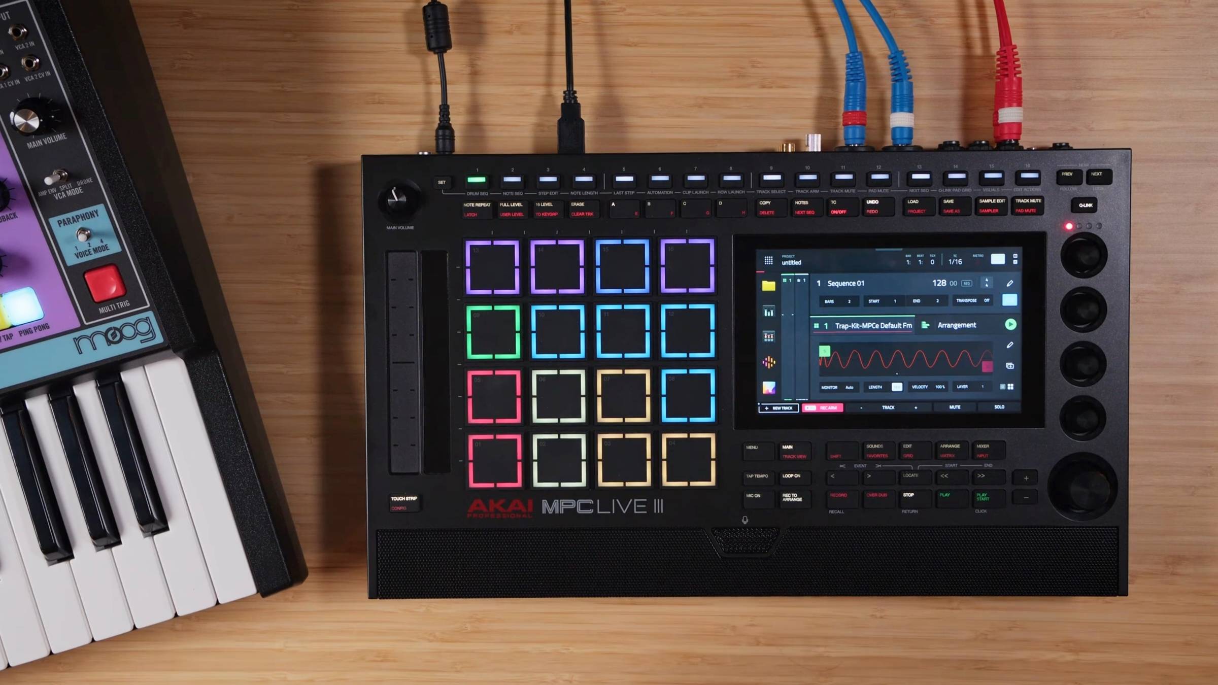 AKAI MPC Live III + Moog Matriarch: Sampling with MPCe Crossfades