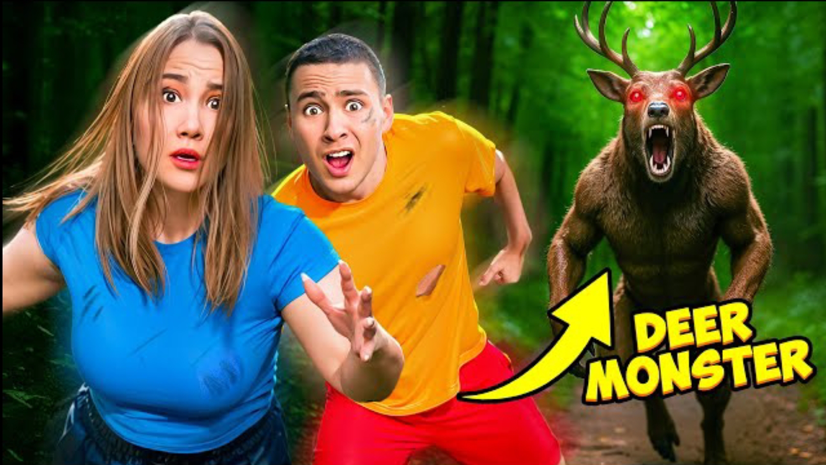 Deer Monster В лесу 99 ночей с страшилкой