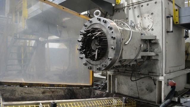 Экструзионное брикетирование методом жёсткой вакуумной экструзии на испанском оборудовании Verdes
