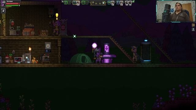Starbound #12 Оружие на мага и мечника и корабль орёл
