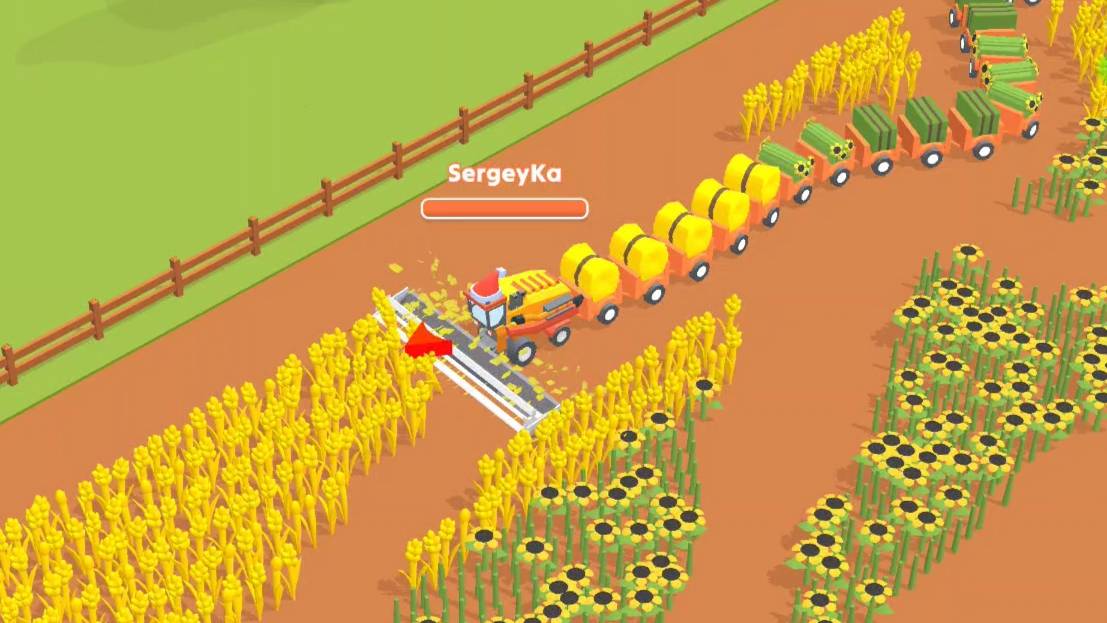 Детские мультики - Трактор Harvest Io