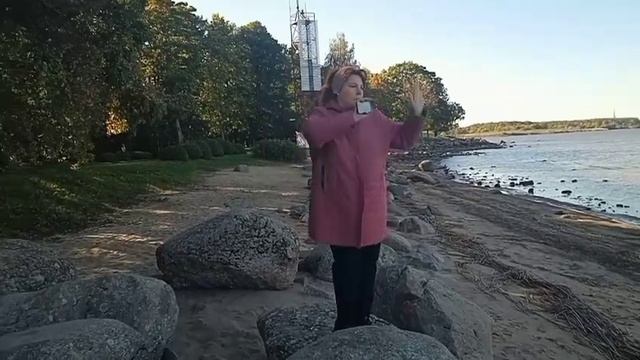 Балтийский берег, рыжая заря!