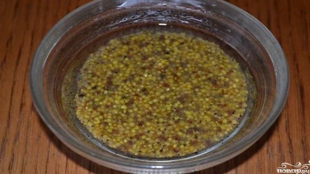 Картошка, запеченная с горчицей