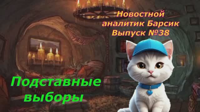 Новостной аналитик Барсик Выпуск №38 Подставные выборы