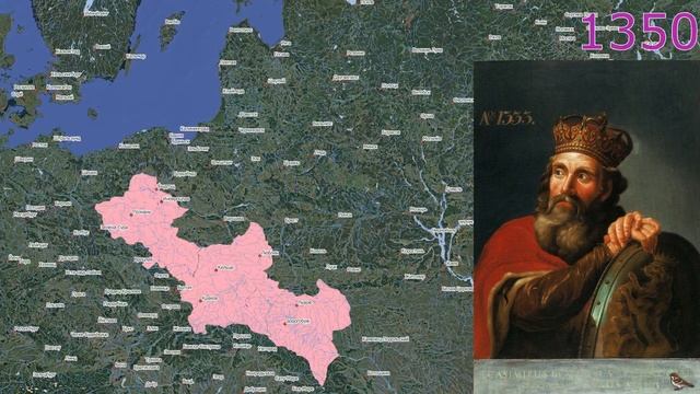 Границы Польши с 960 по 2025 гг