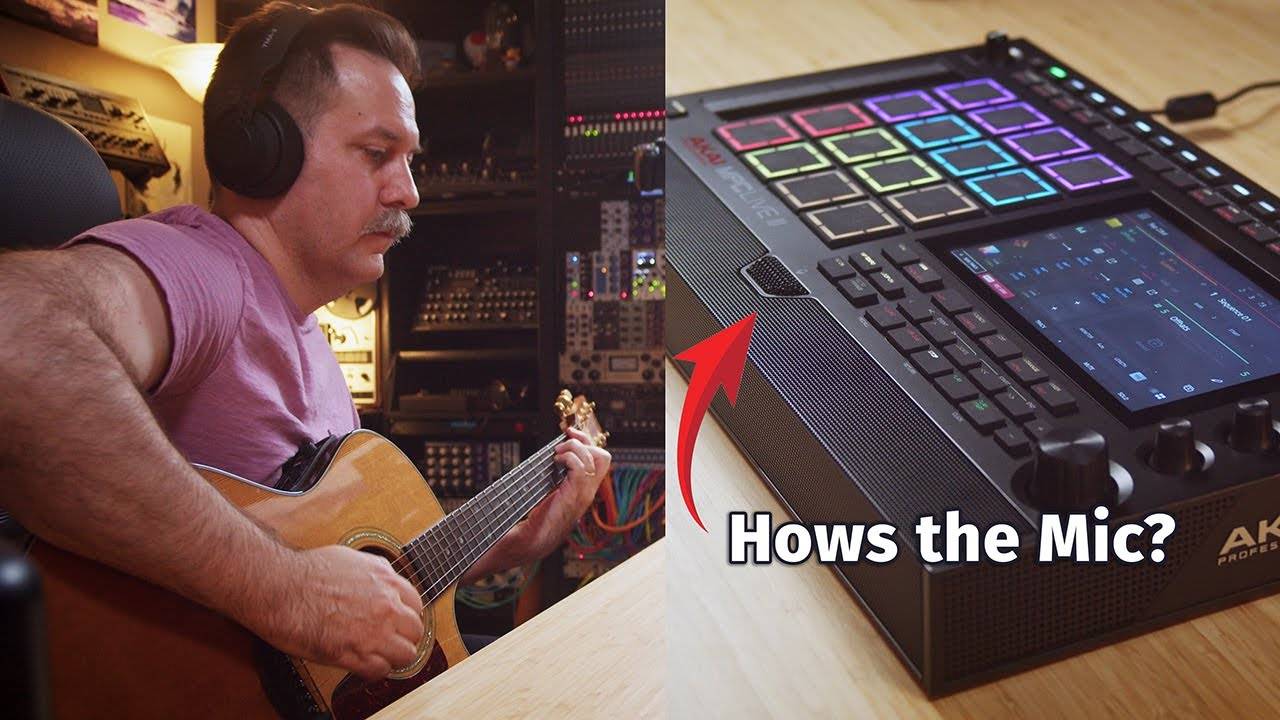 AKAI MPC Live III + Acoustic Guitar: Lets Make Vibe
