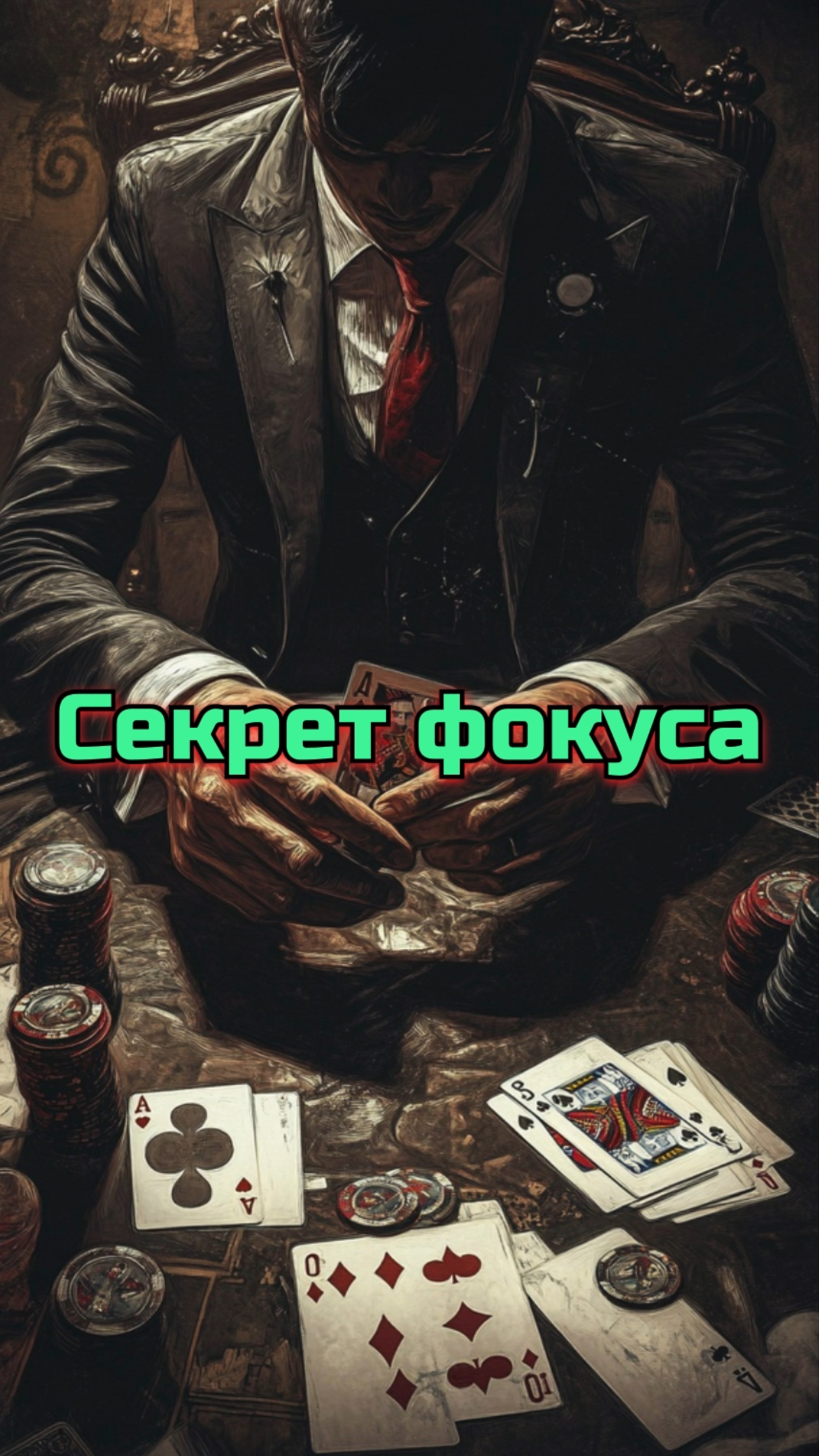 Как угадать карту зрителя? Секрет фокуса , фокус