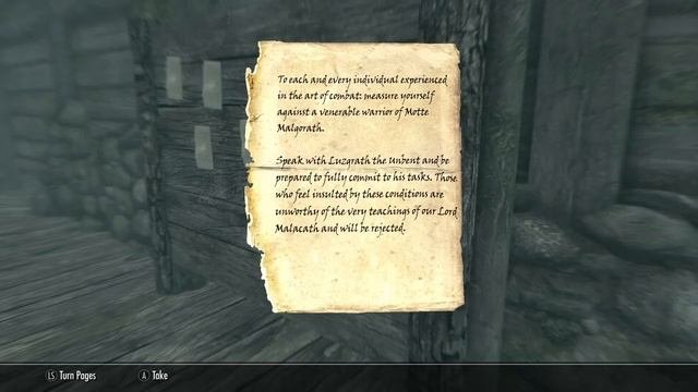 The Elder Scrolls V: Skyrim - Lordbound - 46 минут геймплея
