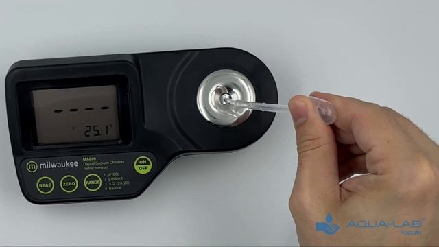 Milwaukee MA886 рефрактометр для измерения хлорида натрия (NaCl) |Видеоинструкция
