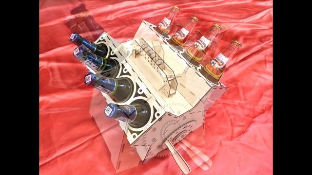 переноска для пива двигатель V8 механический