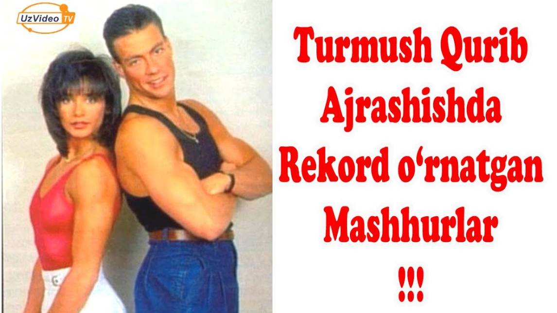 Turmush Qurib Ajrashish Soni bo‘yicha “Rekord o‘rnatgan” Jahon yulduzlari - Mashhur insonlar !!!