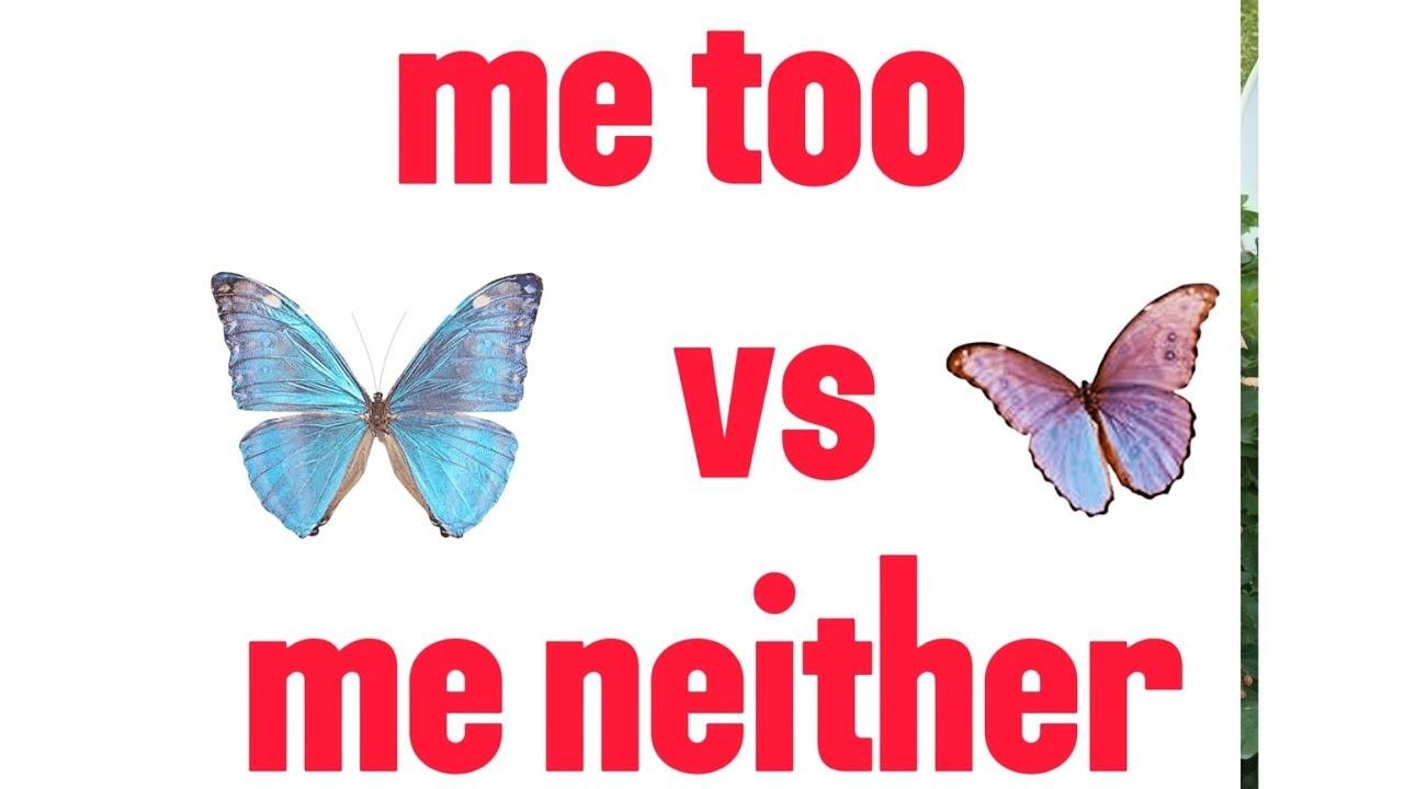 разбираем me too me neither частая ошибка безовая грамматика #english #английский #learnenglish