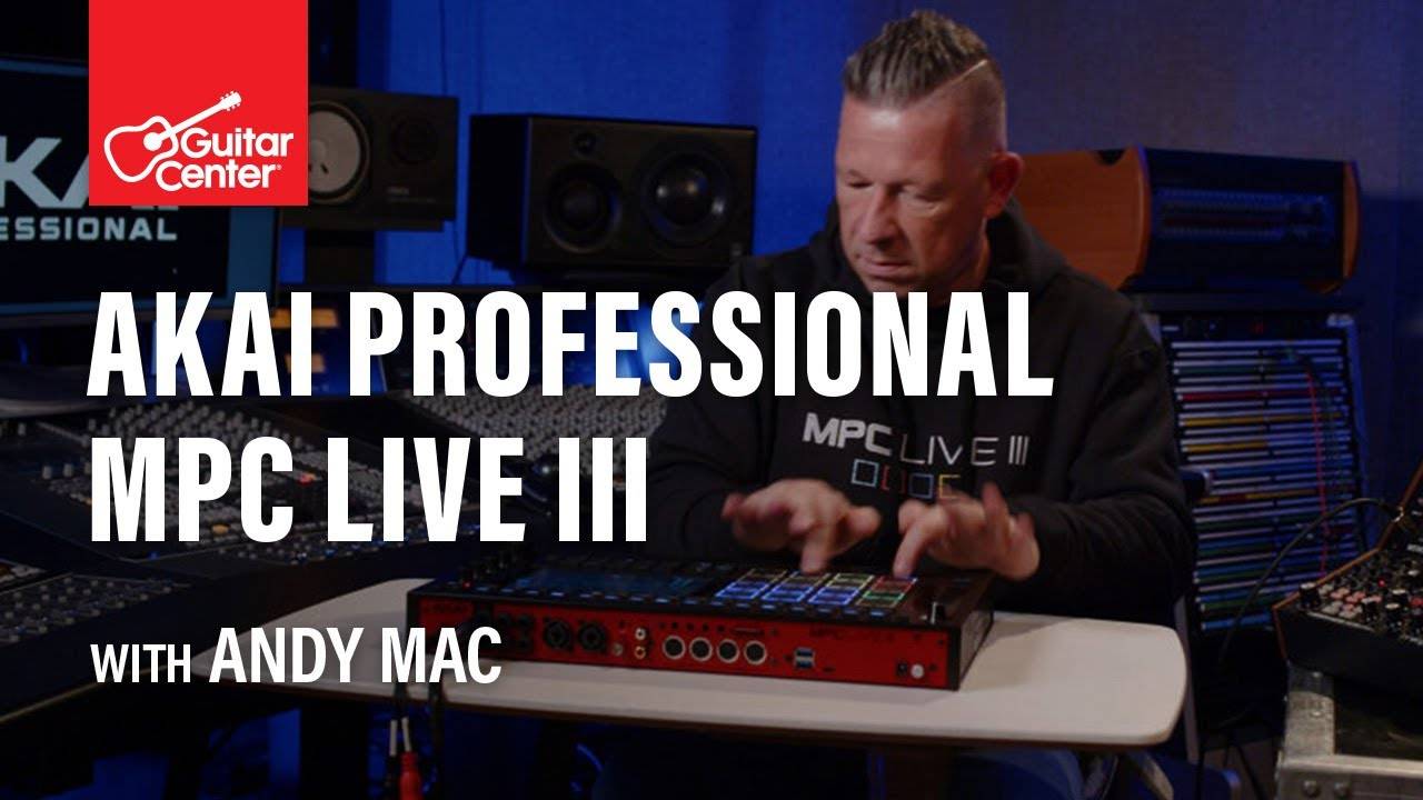 AKAI MPC Live III: Demo and Overview by Andy Mac