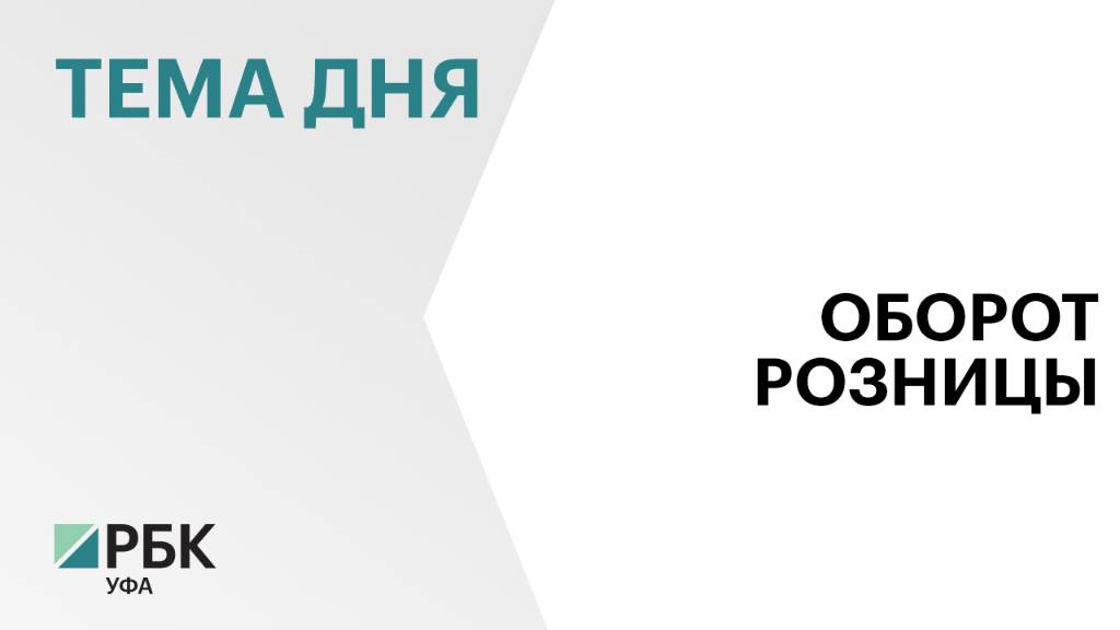 Оборот розничной торговли в Башкортостане за 8 мес. 2025 г. составил ₽1 трлн