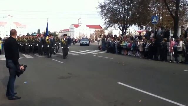 Парад на День Освобождения Чернигова 2012